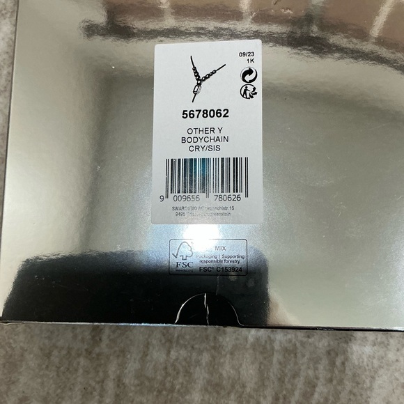 ✨💎BNIB💎✨LIMITED EDITION SKIMS X SWAROVSKI BODY CHAINS! GIFTABLE. - Picture 11 of 14